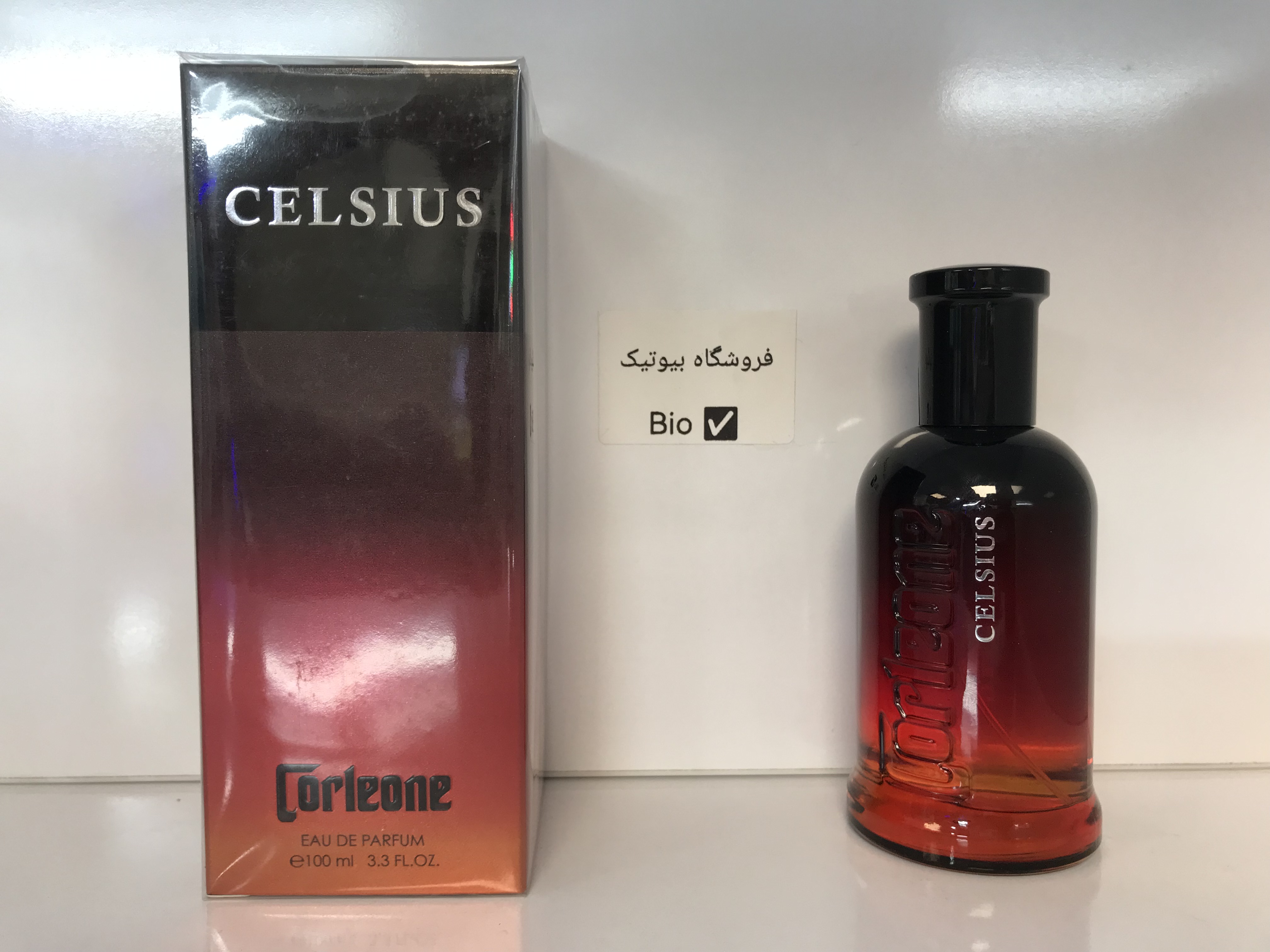 ادکلن 100 میل کورلئونه سلیسیوس celsius مردانه