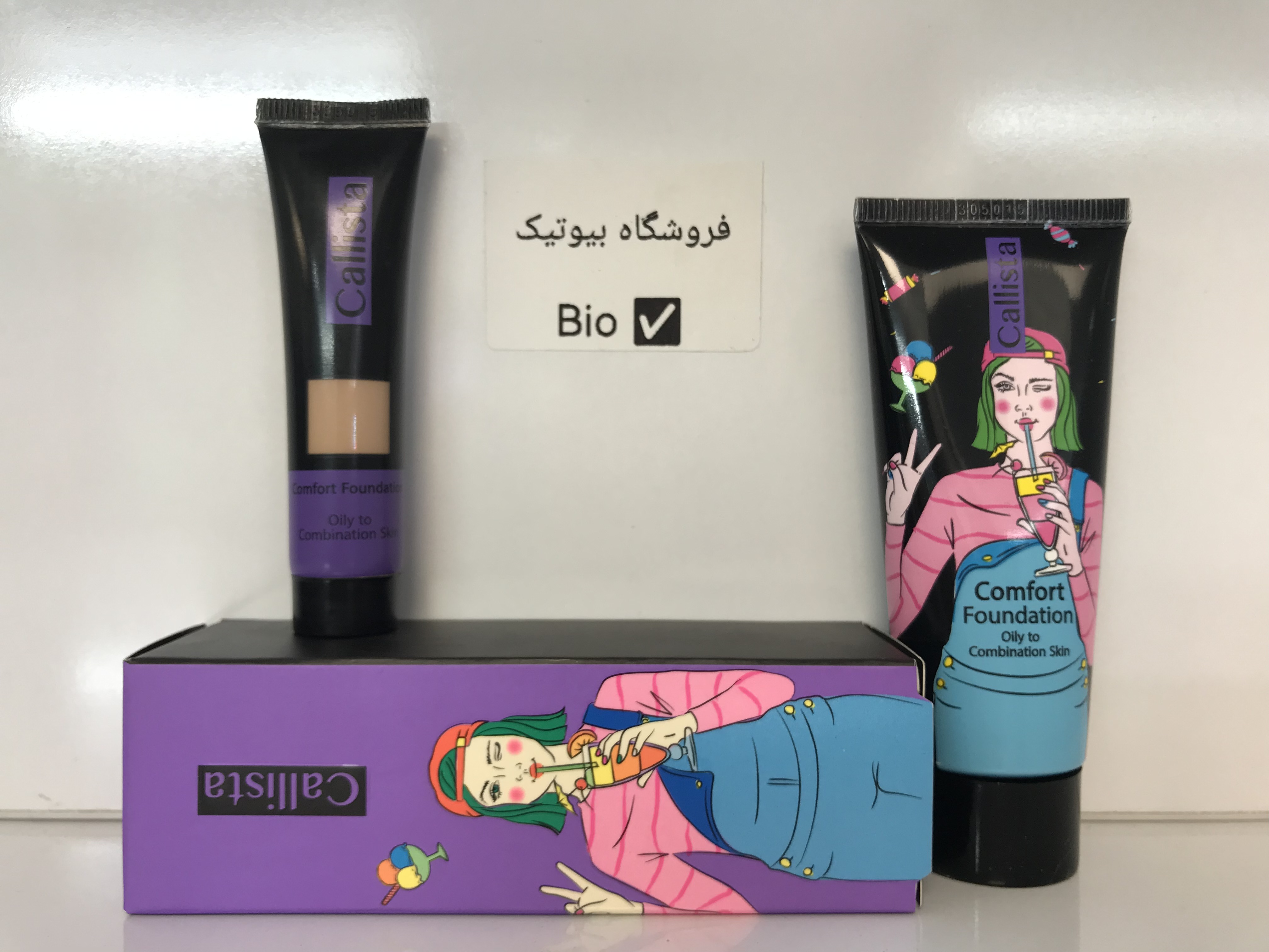 کرم پودر کامفورت کالیستا Callista Comfort Foundation