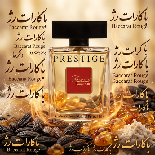 ادکلن 110 میل پرستیژ باکارات رژ Baccarat Rouge زنانه