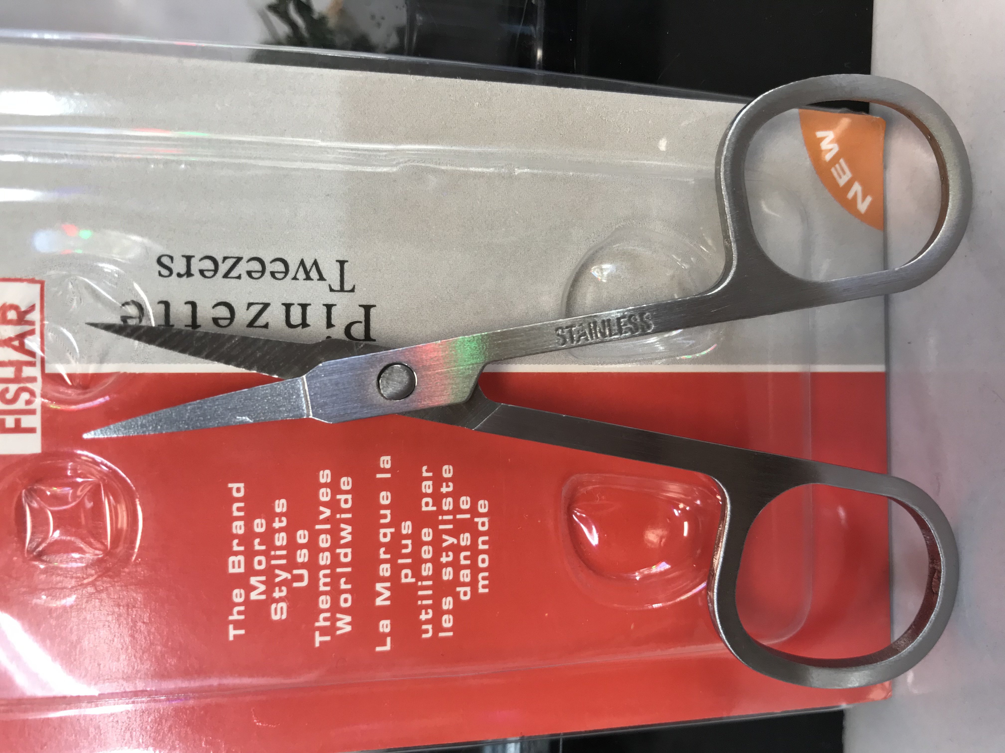 قیچی ابرو تیتانیوم فیشر Fishar Titanium Scissors
